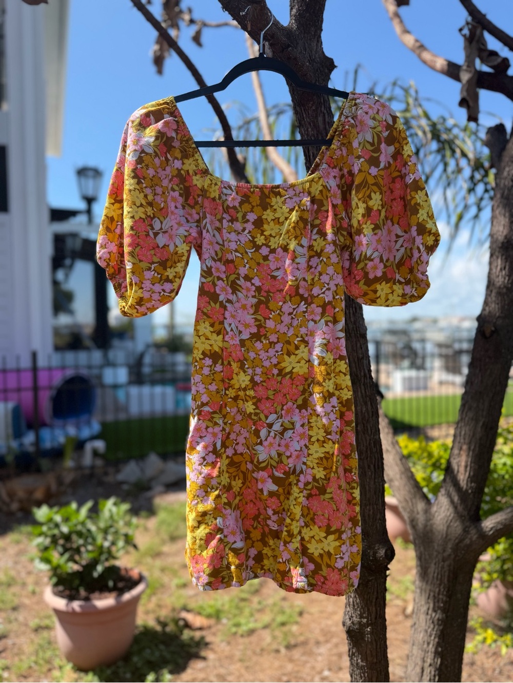 Billabong Paradise Floral Mini Dress